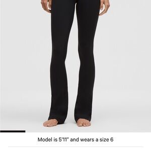 lululemon athletica Black Flare Pants
